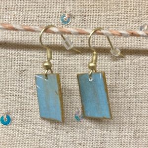 ♻️ Recycled Paper Earrings